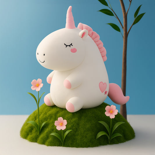 Unicorn Plush Toy and Pillow Cushion