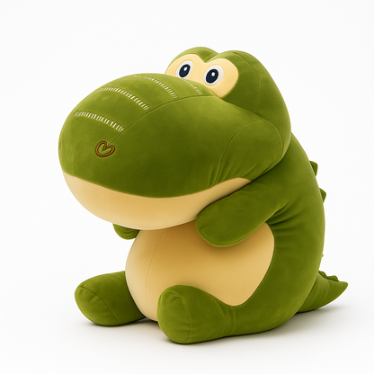 Plush Crocodile Pillow
