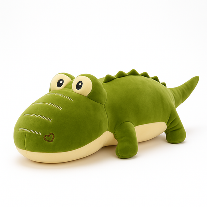 Plush Crocodile Pillow