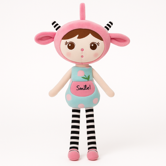 Plush Toy - Cute Girl Figurine Decor